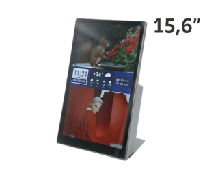 Тейбл-тент электронный ценник 15,6 дюйма touch screen